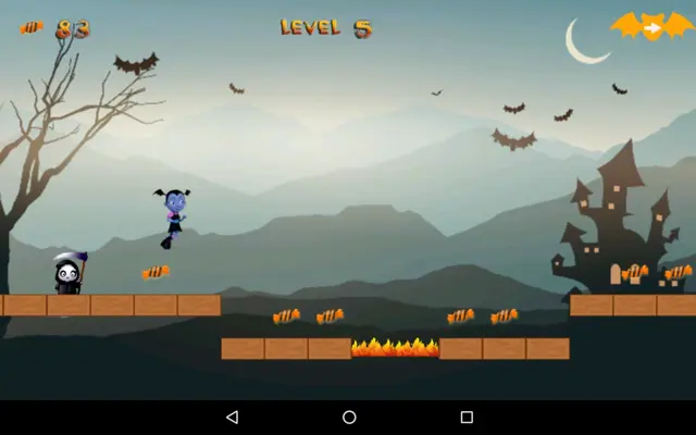 Vampirina Halloween Runner android App screenshot 0