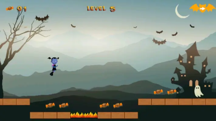 Vampirina Halloween Runner android App screenshot 4