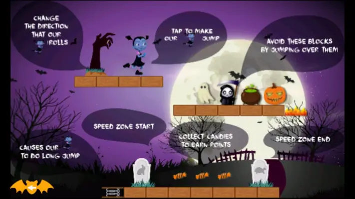 Vampirina Halloween Runner android App screenshot 6